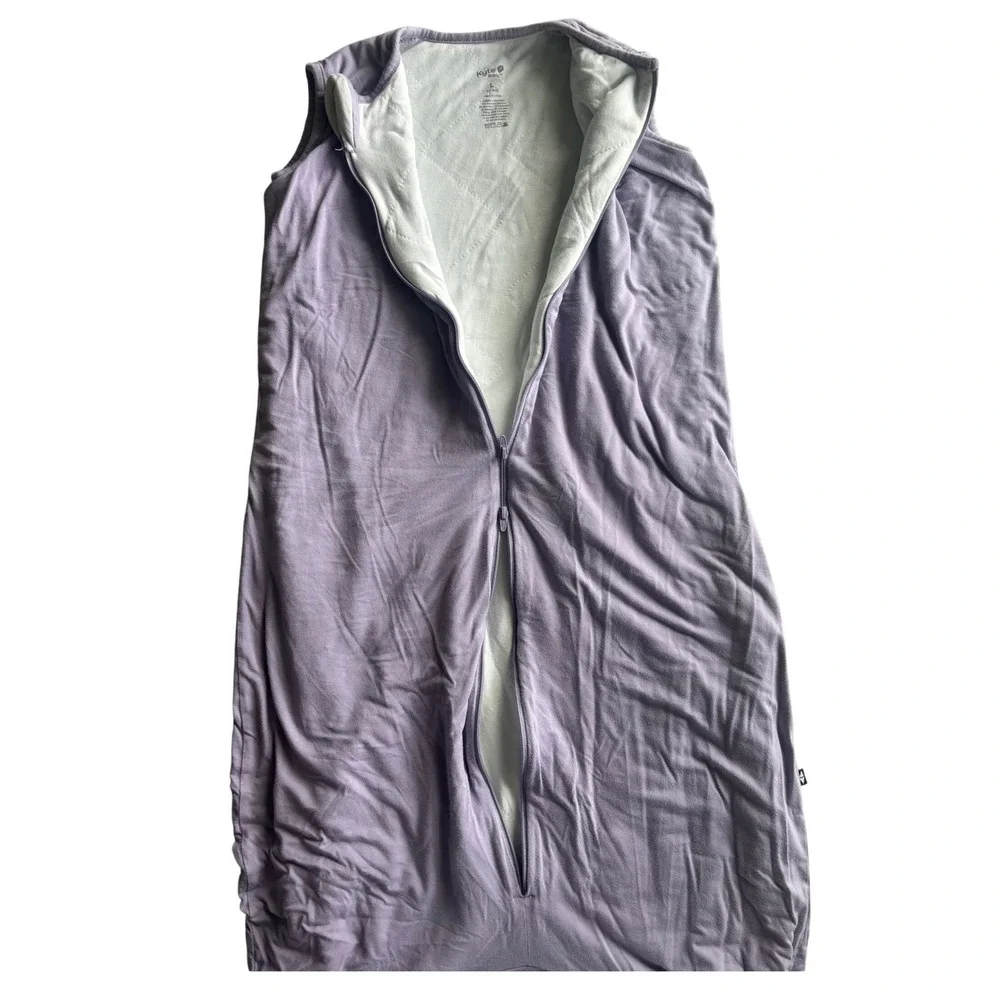Kyte Baby Sleep Bag Walker Large 1.0 TOG Purple Lavender Bamboo Rayon Sleepsack
